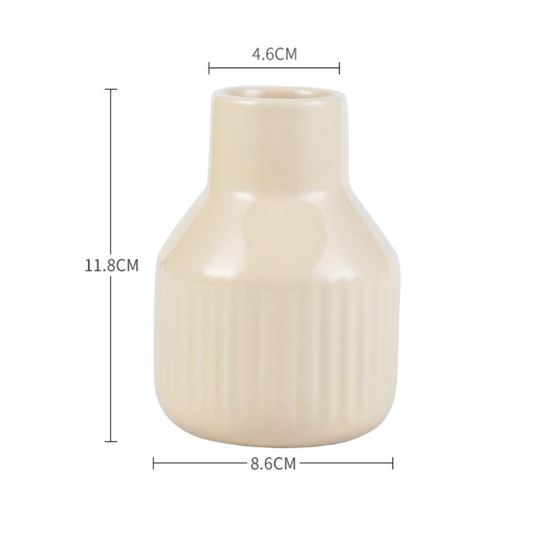 Glossy Decorative Flower Pot - Flower vase for home decor, office and gifting | Home decoration items