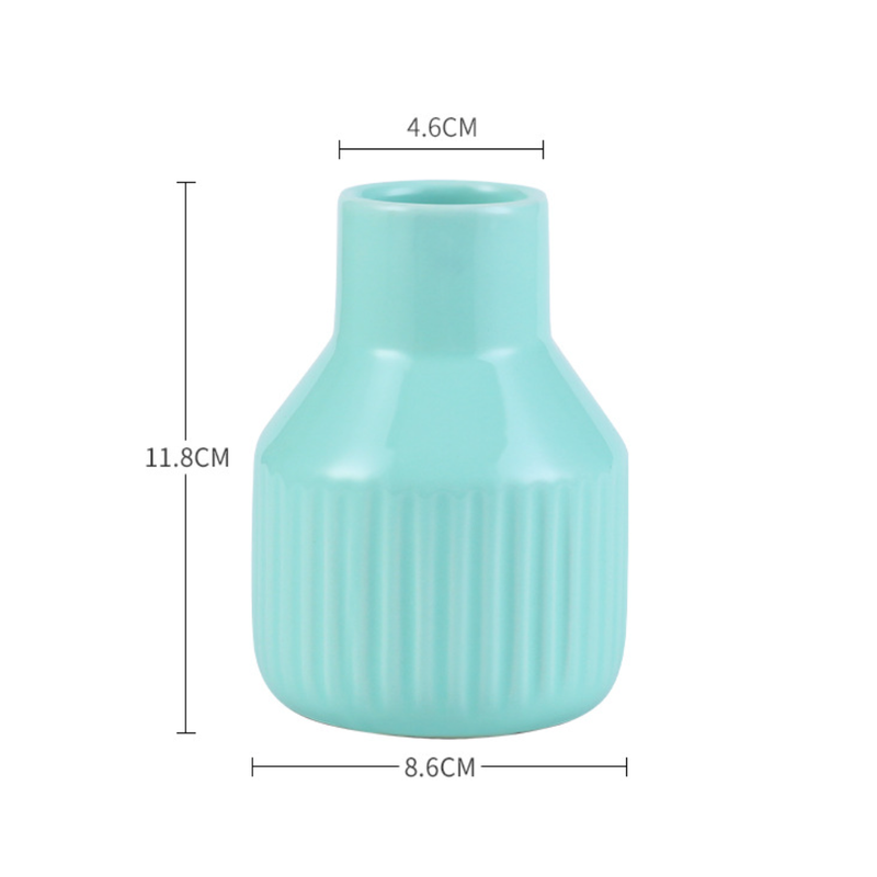 Glossy Decorative Flower Pot - Flower vase for home decor, office and gifting | Home decoration items