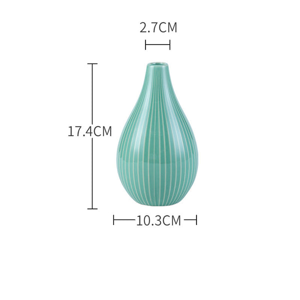 Raindrop Ceramic Vase