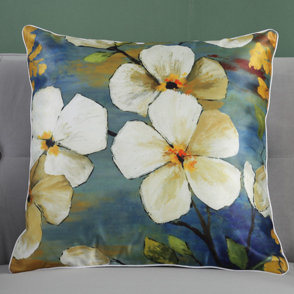 Painted Cushion Covers Set of 2
