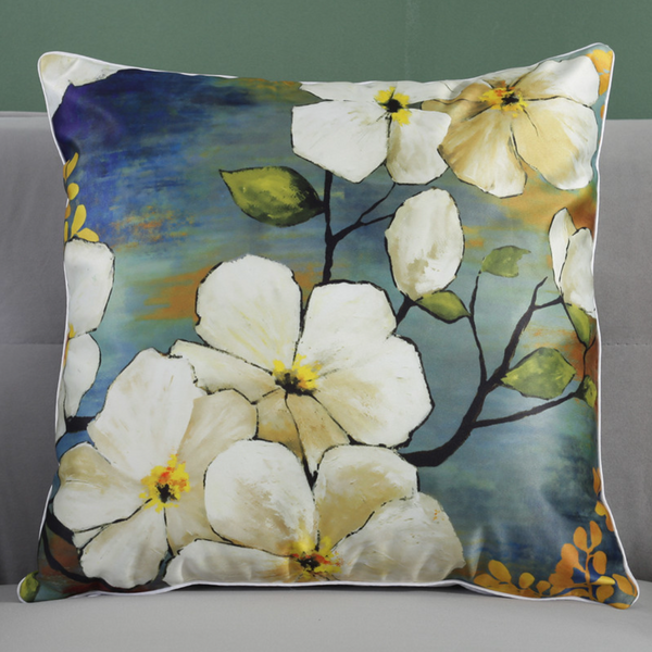 Painted Cushion Covers Set of 2