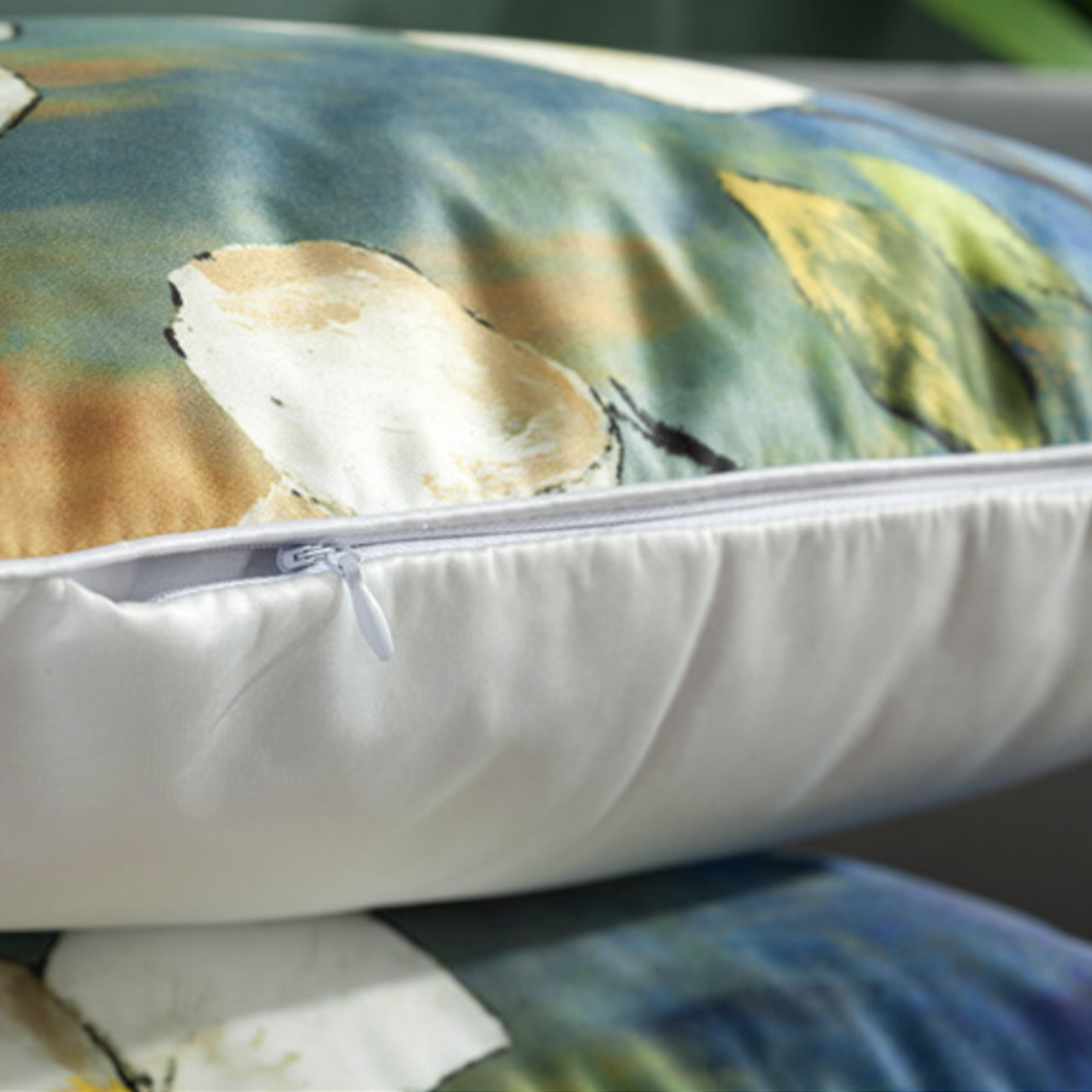 Painted Cushion Covers Set of 2