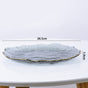 Glass Grey Dish Set of 3