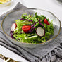 Glass Salad Plate - Serving plate, snack plate, dessert plate | Plates for dining & home decor