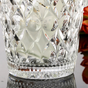 Textured Glass Ice Bucket With Handle