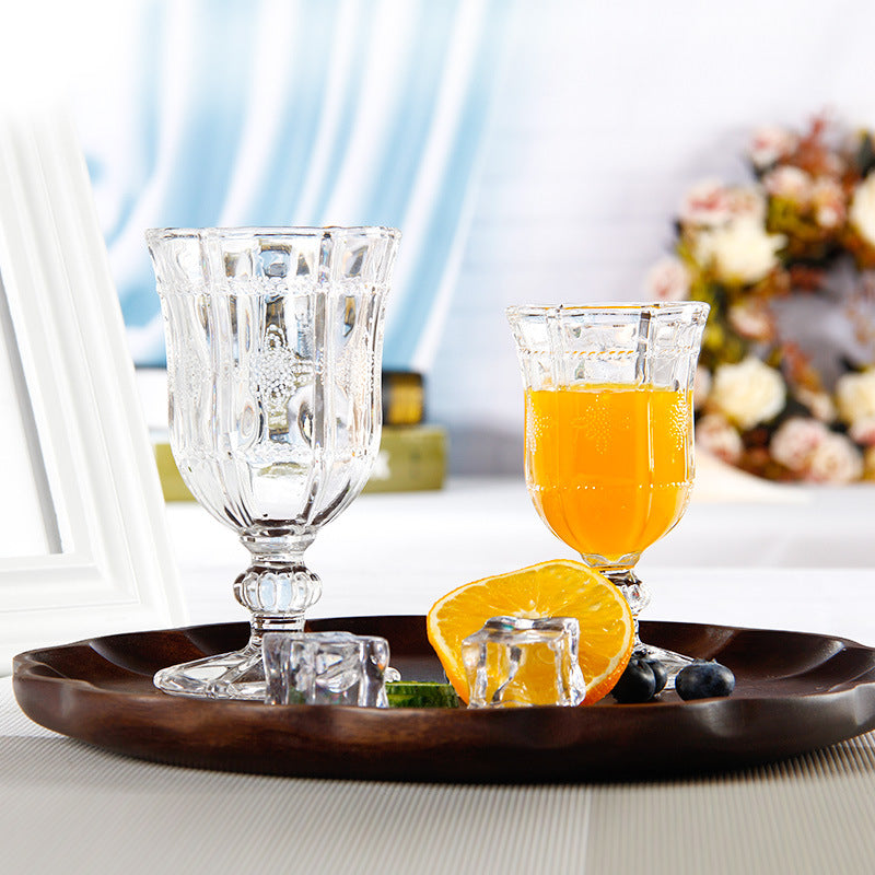 Dainty Stemmed Dessert Wine Glass Set of 2