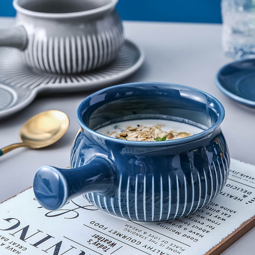 Ceramic Bowl and Plate Set - Bowl, soup bowl, ceramic bowl, snack bowls, curry bowl, popcorn bowls | Bowls for dining table & home decor