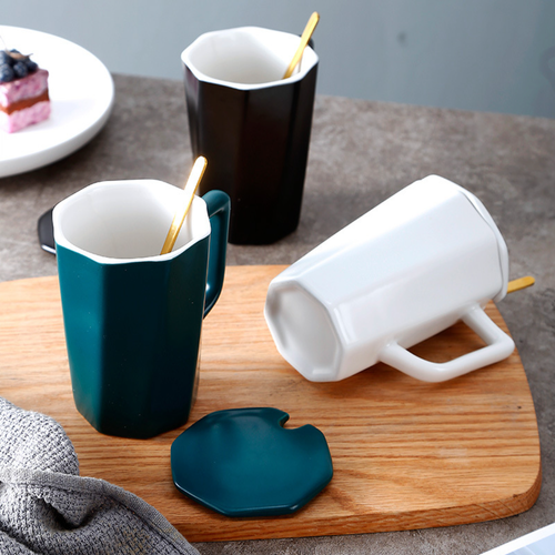 Modern Mug- Mug for coffee, tea mug, cappuccino mug | Cups and Mugs for Coffee Table & Home Decor