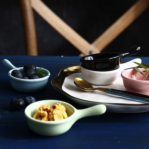 Dip Bowl Set of 4 - Bowl, ceramic bowl, dip bowls, chutney bowl, dip bowls ceramic | Bowls for dining table & home decor 
