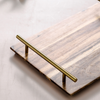 Wooden Serving Tray With Handle
