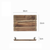 Wooden Serving Tray With Handle