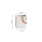 Rainbow Square Pot Medium - Indoor planters and flower pots | Home decor items