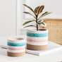 Multicolour Plant Pot Set Of 3 - Plant pot and plant stands | Room decor items