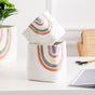 Rainbow Square Pot Medium - Indoor planters and flower pots | Home decor items