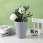 Grey Tall Textured Pot - Indoor planters and flower pots | Home decor items