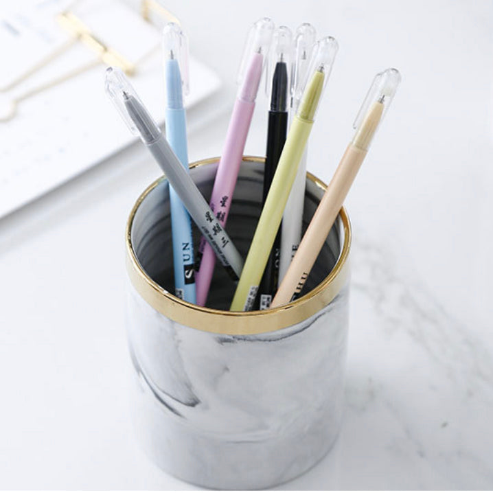 Luxe Ceramic Planter Grey