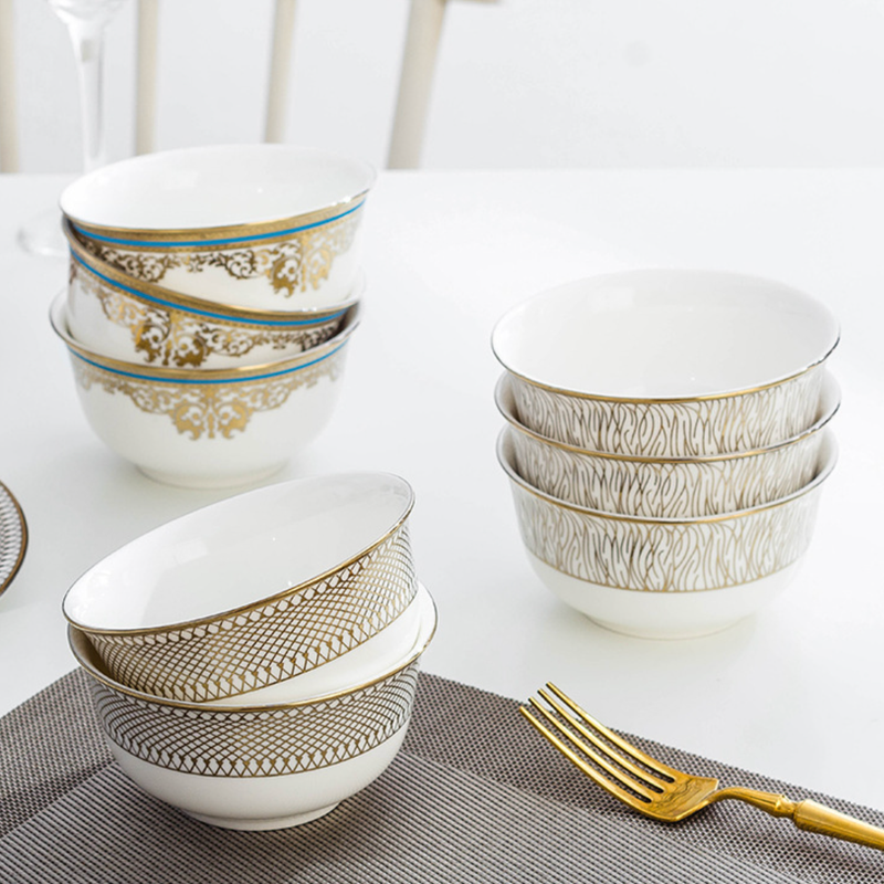 Aurelea Side Bowl 300 ml - Bowl, soup bowl, ceramic bowl, snack bowls, curry bowl, popcorn bowls | Bowls for dining table & home decor