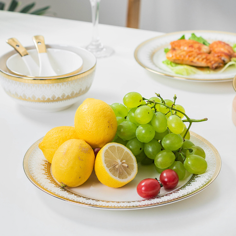 Aurelea Festive Soup Bowl - Bowl, soup bowl, ceramic bowl, snack bowls, curry bowl, popcorn bowls | Bowls for dining table & home decor