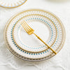 Aurelea Ceramic Dinner Plate - Serving plate, snack plate, ceramic dinner plates| Plates for dining table & home decor
