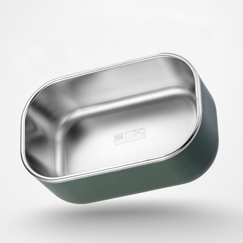 Fresh Meal Electric Hot Lunch Box Green - Lunch box