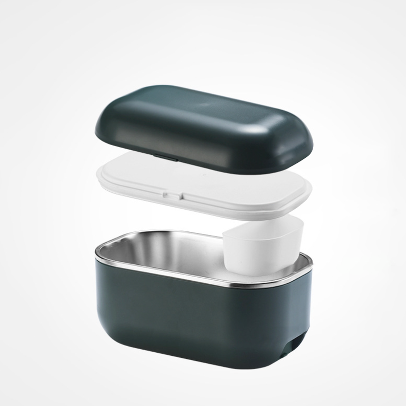 Fresh Meal Electric Hot Lunch Box Green - Lunch box