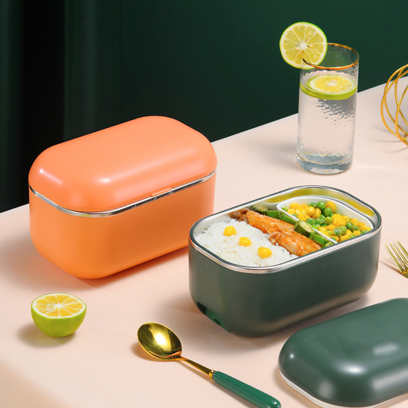 Fresh Meal Electric Hot Lunch Box Green - Lunch box