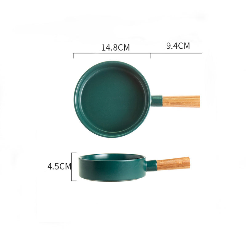 Teal Tantrum Baking Pan With Handle - Serving bowls, noodle bowl, snack bowl, popcorn bowls | Bowls for dining & home decor