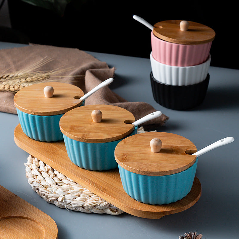 Blue Bell Spice Jar Set Of 3 - Jar