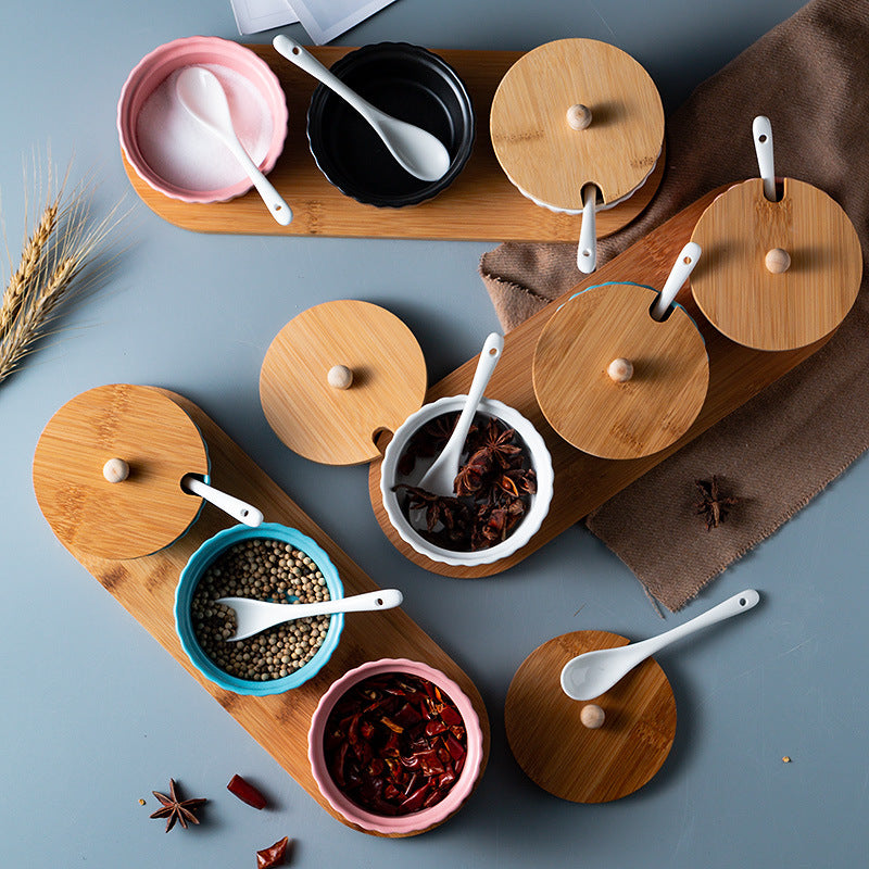 Pepper Black Spice Jar Set Of 3 - Jar