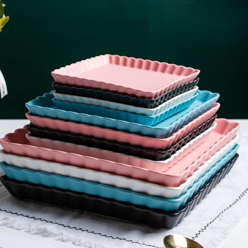 Snow White Square Baking Tray 8 Inch - Baking Tray