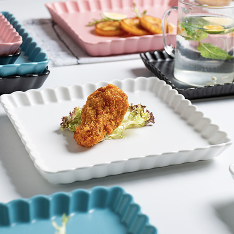 Snow White Square Baking Tray 8 Inch - Baking Tray