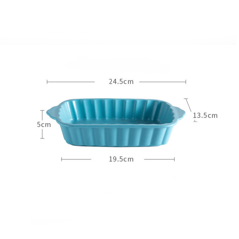 Blue Muffin Textured Baking Tray 7 Inch - Baking Dish