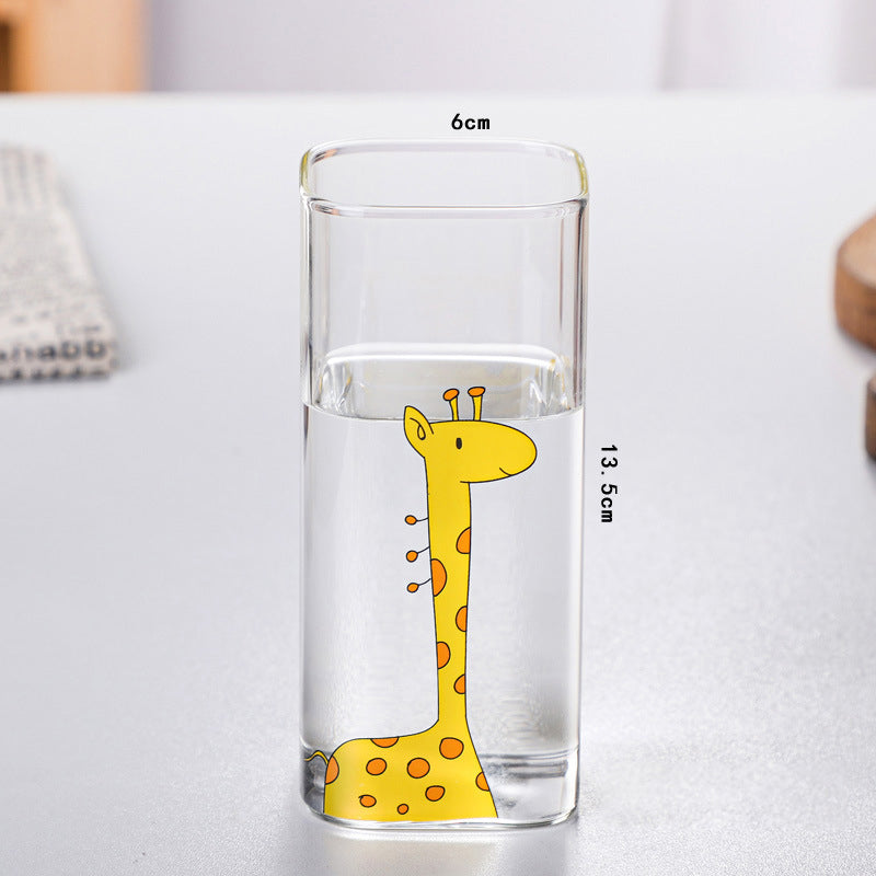 Giraffe Tall Tumbler Transparent