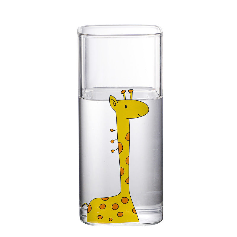Giraffe Tall Tumbler Transparent