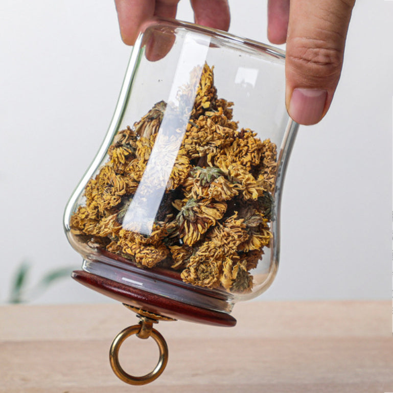 Glass Jar With Airtight Lid - Jar