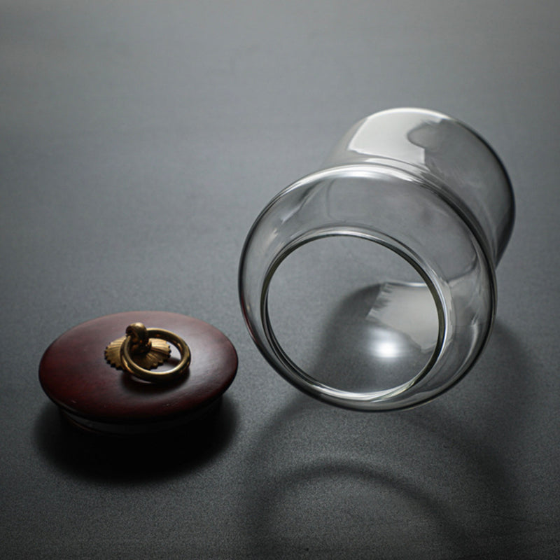 Glass Jar With Airtight Lid - Jar