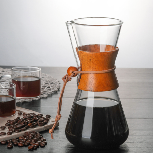 All glass coffee sales maker