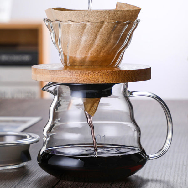 Glass Coffee Dripper Large - Coffee dripper, glass coffee dripper | Coffee dripper for coffee pot & Home decor