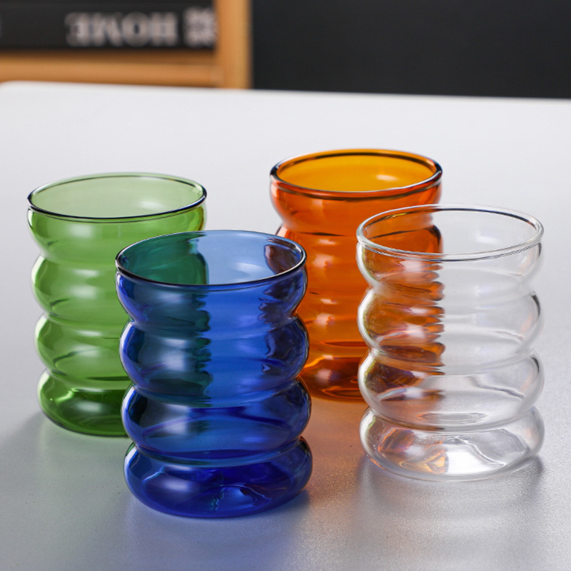 Ripple Puffy Glass Transparent