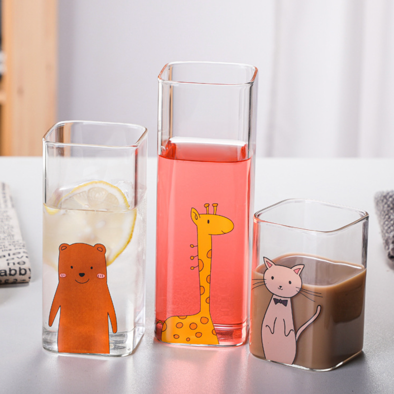 Giraffe Tall Tumbler Transparent