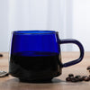 Borosilicate Glass Cup Blue- Tea cup, coffee cup, cup for tea | Cups and Mugs for Office Table & Home Decoration