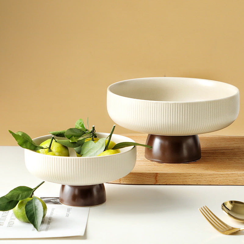 CrÃ¨me De La CrÃ¨me Fruit Bowl Large - Bowl, ceramic bowl, serving bowls, bowl for snacks, large serving bowl, fruit bowl | Bowls for dining table & home decor