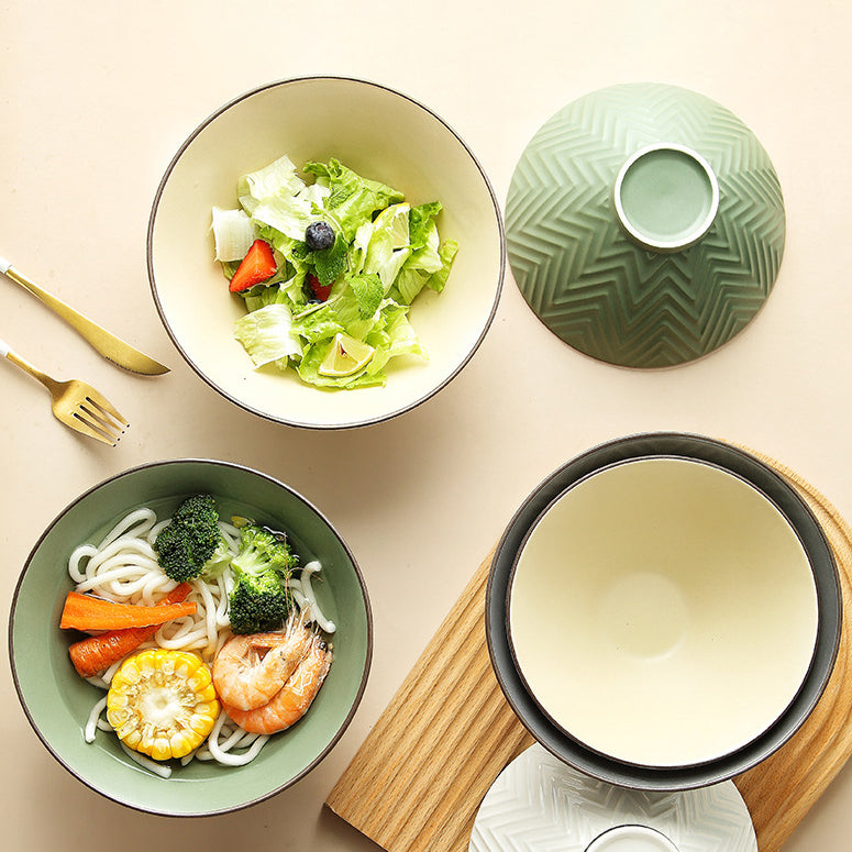 CrÃ¨me De La CrÃ¨me Ramen Bowl 800 ml - Soup bowl, ceramic bowl, ramen bowl, serving bowls, salad bowls, noodle bowl | Bowls for dining table & home decor
