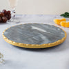 Marble Platter Medium - Ceramic platter, serving platter, fruit platter | Plates for dining table & home decor