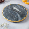 Marble Platter Medium - Ceramic platter, serving platter, fruit platter | Plates for dining table & home decor