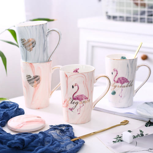 Flamingo Mug- Mug for coffee, tea mug, cappuccino mug | Cups and Mugs for Coffee Table & Home Decor