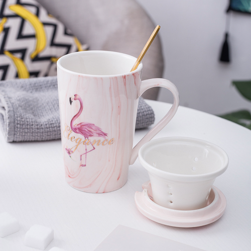 Flamingo Mug- Mug for coffee, tea mug, cappuccino mug | Cups and Mugs for Coffee Table & Home Decor