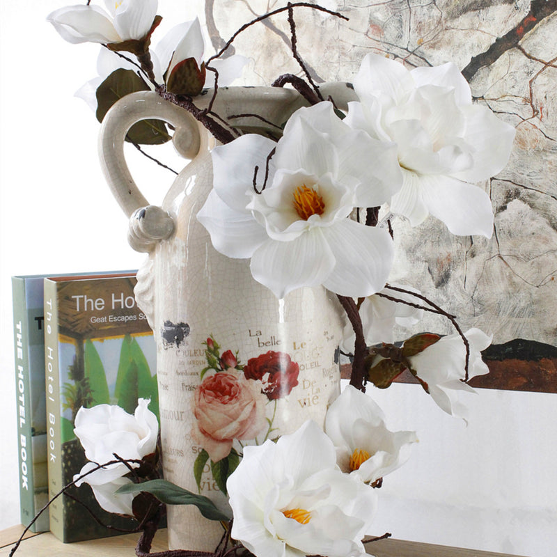 Magnolia Vine - Artificial flower | Flower for vase | Home decor item | Room decoration item
