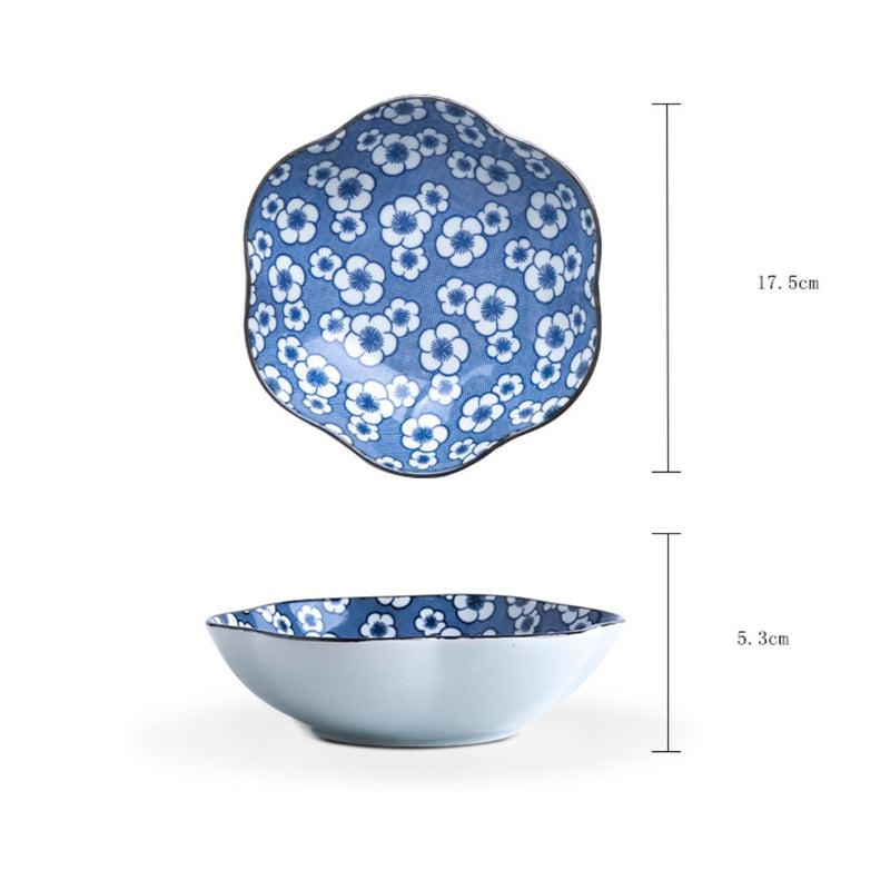 Mandala Serving Bowl Set of 2 - Bowl, ceramic bowl, serving bowls, noodle bowl, salad bowls, bowl for snacks, large serving bowl | Bowls for dining table & home decor