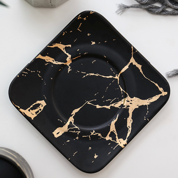 Marble Tea Cup and Saucer- Tea cup, coffee cup, cup for tea | Cups and Mugs for Office Table & Home Decoration